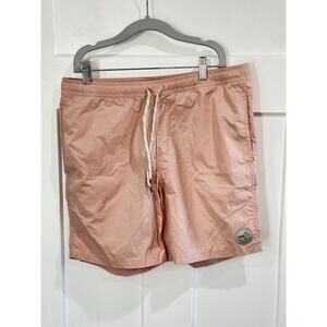 Vans Off The Wall Men Shorts Deck Siders Leisure Pink Water Friendly Sz M *